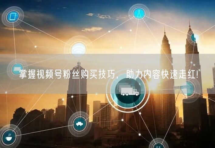 掌握视频号粉丝购买技巧,助力内容快速走红!